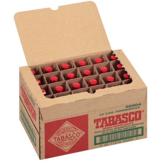 Tabasco Pepper Sauce Hot Sauce Bottle, 24 x 2 fl oz Case - DOT product image 4