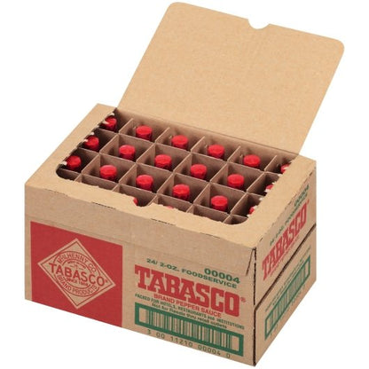 Tabasco Pepper Sauce Hot Sauce Bottle, 24 x 2 fl oz Case - DOT product image 5
