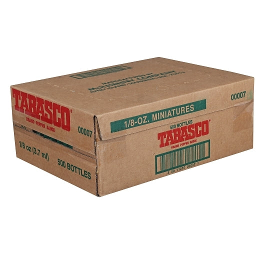 Tabasco Miniature Pepper Hot Sauce Single Serve, 500 x 0.125 fl oz Case - DOT product image 5