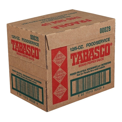 Tabasco Pepper Sauce Hot Sauce Bottle, 12 x 5 fl oz Case - DOT product image 6