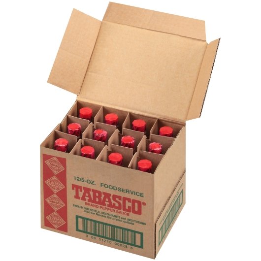 Tabasco Pepper Sauce Hot Sauce Bottle, 12 x 5 fl oz Case - DOT product image 5