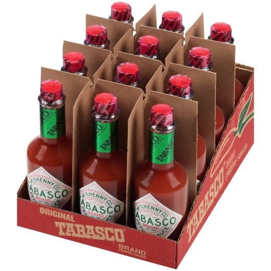 Tabasco Pepper Sauce Hot Sauce Bottle, 12 x 12 fl oz Case - DOT product image 5