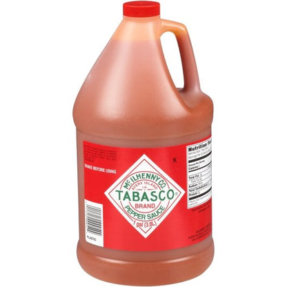 Tabasco Pepper Sauce Hot Sauce Bulk, 4 x 1 GA Case - DOT product image 2