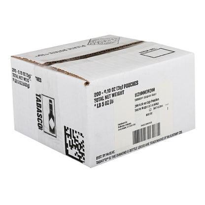 Tabasco Jalapeno Portion Pack Hot Sauce Single Serve, 200 x 3 ML Case - DOT product image 5
