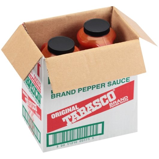 Tabasco Pepper Sauce Hot Sauce Bulk, 2 x 0.5 GA Case - DOT product image 5