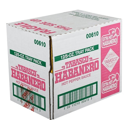 Tabasco Habanero Pepper Hot Sauce Bottle, 12 x 5 fl oz Case - DOT product image 8