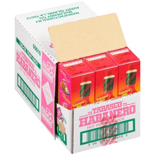 Tabasco Habanero Pepper Hot Sauce Bottle, 12 x 5 fl oz Case - DOT product image 6