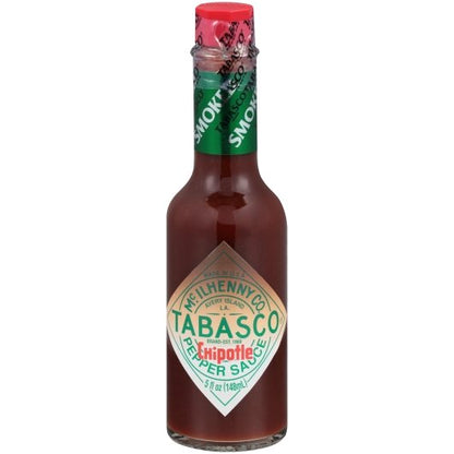 Tabasco Chipotle Pepper Hot Sauce Bottle, 12 x 5 fl oz Case - DOT product image 2