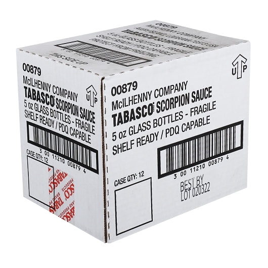 Tabasco Scorpion Sauce Retail Bottle, 12 x 5 fl oz Case - DOT product image 6