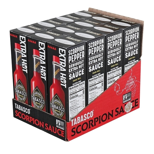 Tabasco Scorpion Sauce Retail Bottle, 12 x 5 fl oz Case - DOT product image 5