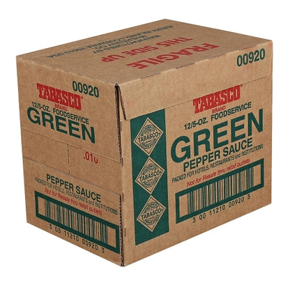 Tabasco Green Pepper Hot Sauce Bottle, 12 x 5 fl oz Case - DOT product image 6