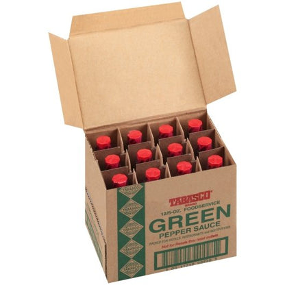 Tabasco Green Pepper Hot Sauce Bottle, 12 x 5 fl oz Case - DOT product image 4