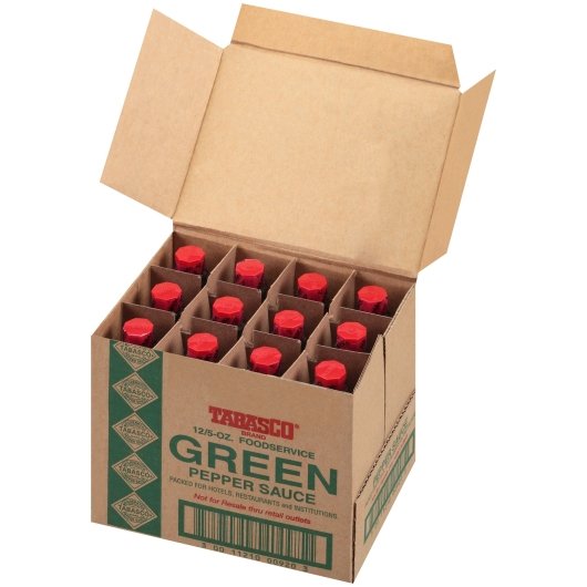 Tabasco Green Pepper Hot Sauce Bottle, 12 x 5 fl oz Case - DOT product image 5