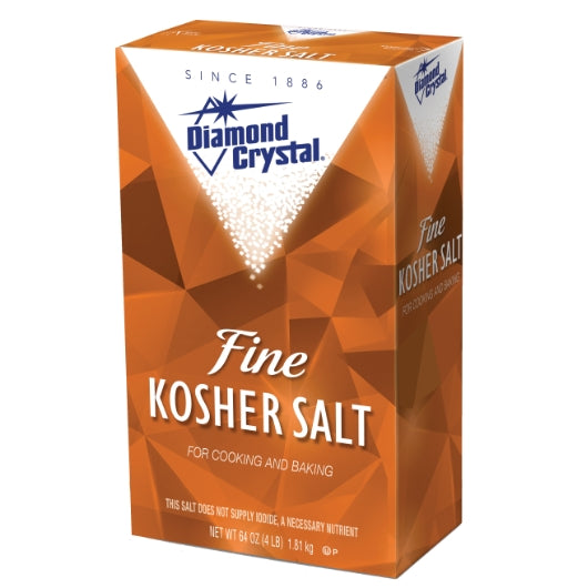Diamond Crystal Kosher Fine Salt Box, 9 x 4 lb Case - Spices Seasonings - image 2