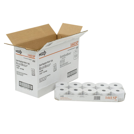 Register Rolls National Checking Tape Register Roll 44Mm White 1 Ply 1-50 Roll, 1 x 50 RL Case - DOT product image 7