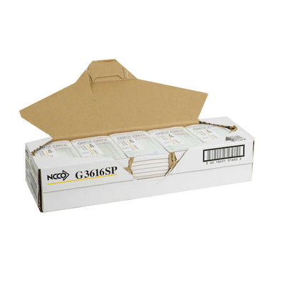 NCCO National Checking Guest Check 16 Line 1 Part Green Shrink Wrap, 1 x 5000 each Case - DOT product image 6
