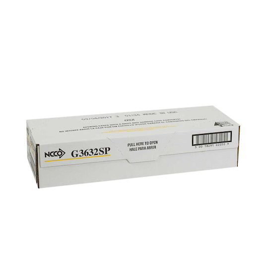NCCO National Checking 3.5 Inch X 6.75 1 Part Green 13 Line Guest Check, 1 x 2500 each Case - DOT product image 3