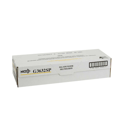 NCCO National Checking 3.5 Inch X 6.75 1 Part Green 13 Line Guest Check, 1 x 2500 each Case - DOT product image 3
