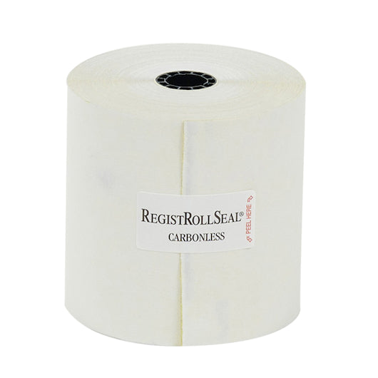 NCCO National Checking Register Roll 3 X 100' 2 Ply Printer Roll, 1 x 30 RL Case - Guest Checks & Register Rolls