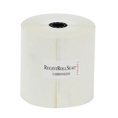 NCCO National Checking Register Roll 3 X 100' 2 Ply Printer Roll, 1 x 30 RL Case - Guest Checks & Register Rolls