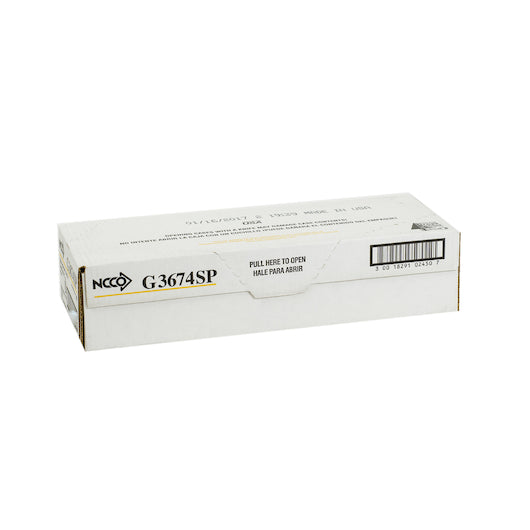 NCCO National Checking 3.5 Inch X 6.75 Inch 1 Part Green 16 Line Guest Check, 1 x 2500 each Case - DOT product image 3
