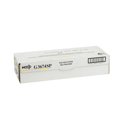 NCCO National Checking 3.5 Inch X 6.75 Inch 1 Part Green 16 Line Guest Check, 1 x 2500 each Case - DOT product image 3
