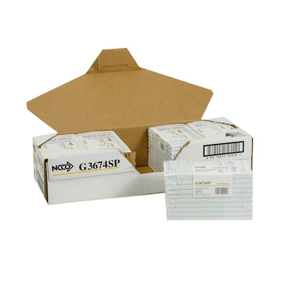 NCCO National Checking 3.5 Inch X 6.75 Inch 1 Part Green 16 Line Guest Check, 1 x 2500 each Case - DOT product image 8