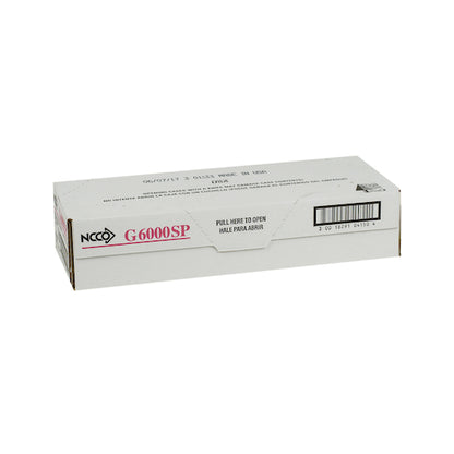 NCCO National Checking 3.5 Inch X 6.75 Inch 2 Part Interleaving Carbon Green 17 Line Guest Check, 1 x 2500 each Case - DOT product image 3