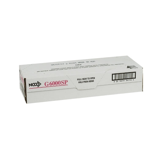 NCCO National Checking 3.5 Inch X 6.75 Inch 2 Part Interleaving Carbon Green 17 Line Guest Check, 1 x 2500 each Case - DOT product image 5