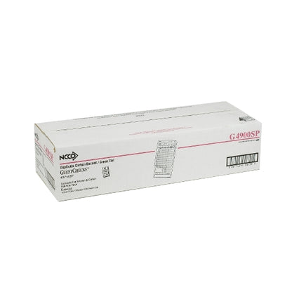National Checking Guest National Checking 4.25 Inch X 8.25 Inch 2 Part Carbon Green 16 Line Guest Check, 1 x 2500 each - DOT product image 4