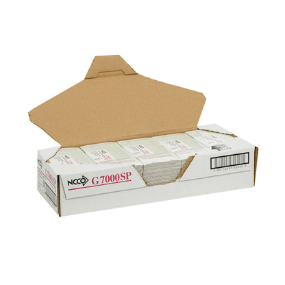 NCCO National Checking 3.4 Inch X 6.75 Inch 2 Part Carbonless Green 14 Line Guest Check, 1 x 2500 each Case - DOT product image 6