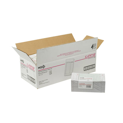 National Checking Guest National Checking 4.25 Inch X 7.25 Inch 2 Part Green Tint Carbonless Loose, 1 x 2000 each Case - DOT product image 8