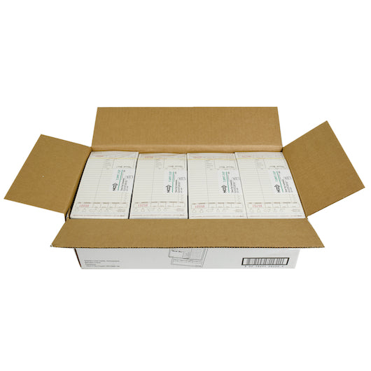 National Checking Guest National Checking 4.25 Inch X 8.50 Inch 3 Part Tan Tint Carbonless 15 Line Guest Check, 1 x 2000 - DOT product image 5