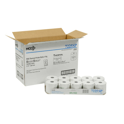 NCCO National Checking Tape Paper Register Roll 2.251Pl200' 1-40 Roll, 1 x 40 RL Case - DOT product image 8