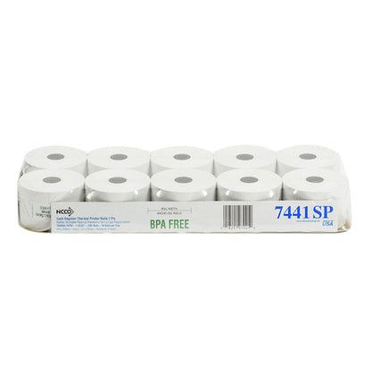 Reg Roll National Checking Register Thermal Roll 44Mm 1 Ply 1.75 1-50 Roll, 1 x 50 RL Case - DOT product image 2