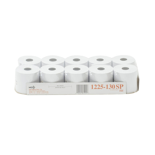 NCCO National Checking Register Roll 2.25 White 1 Ply 1-40 Roll, 1 x 40 RL Case - DOT product image 2