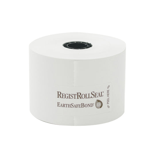 National Checking Company National Checking Register Roll 44Mm White Bond 1 Ply 1-50 Roll, 1 x 50 RL Case - Guest Checks