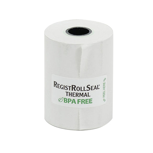 NCCO National Checking Register Roll 2.25 X 80' 1 Ply White Thermal 1-48, 1 x 48 RL Case - Guest Checks & Register Rolls