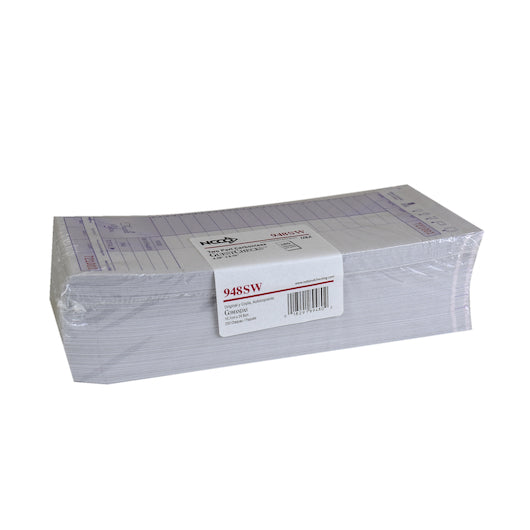 National Checking Guest National Checking 4.2 Inch X 9.75 Inch 2 Part Carbonless Purple Guest Check, 10 x 250 each Case - DOT product image 2