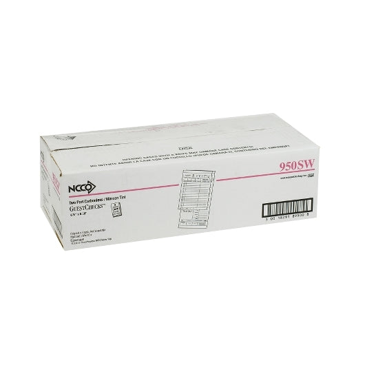 GUESTCHECK MAROON GUEST CHECK NO CARBON 2 PART MAROON, 1 x 2000 each Case - DOT product image 4