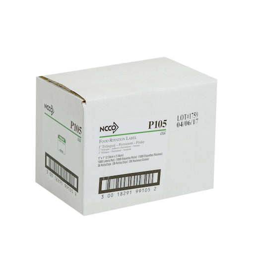 NCCO National Checking 1 Inch X 1 Inch Trilingual Green Friday Permanent Label, 1 x 1000 each Case - DOT product image 4