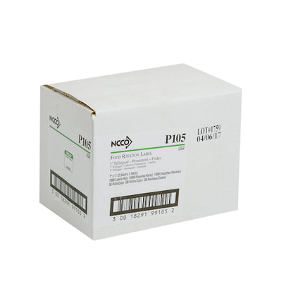 NCCO National Checking 1 Inch X 1 Inch Trilingual Green Friday Permanent Label, 1 x 1000 each Case - DOT product image 4