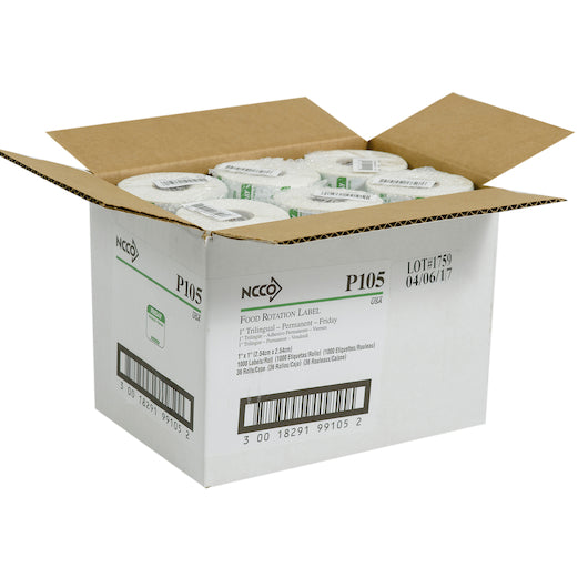 NCCO National Checking 1 Inch X 1 Inch Trilingual Green Friday Permanent Label, 1 x 1000 each Case - DOT product image 7
