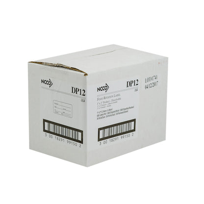 NCCO National Checking 1 X 2 Product Dissolvable Label 1- 500 Count, 1 x 500 each Case - DOT product image 5