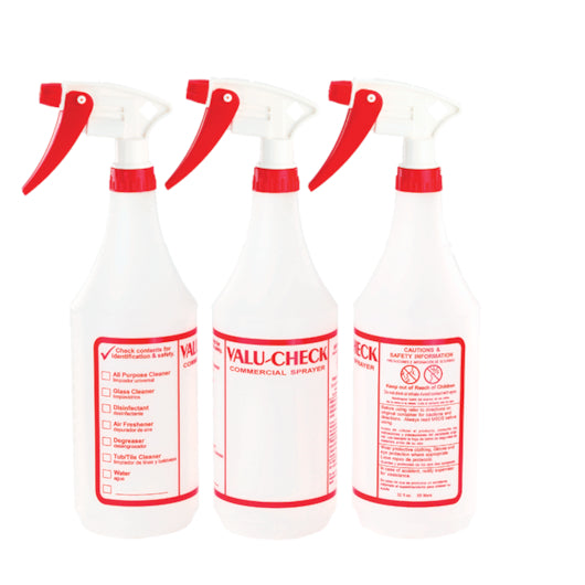 Tolco SPRAY BOTTLE 3- PACK COMBO 32 OUNCE WITH TRIGGER SPRAY, 1 x 3 each Case - DOT product image 2