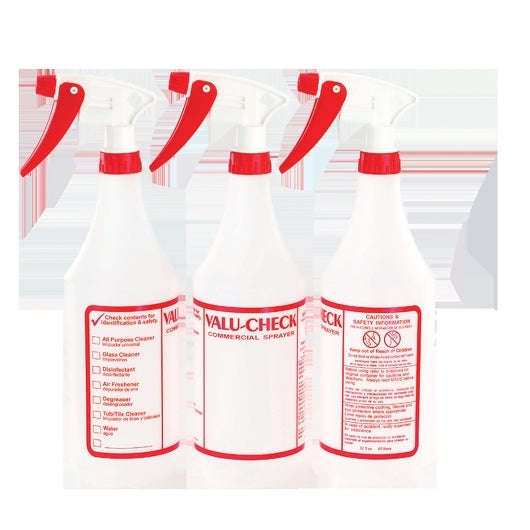 Tolco SPRAY BOTTLE 3- PACK COMBO 32 OUNCE WITH TRIGGER SPRAY, 1 x 3 each Case - DOT product image 3