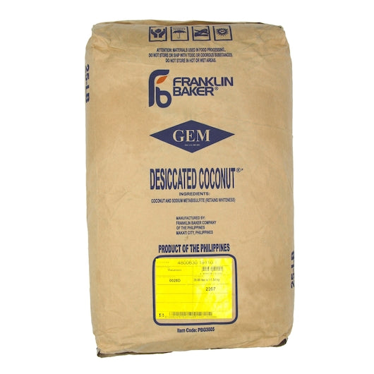 Coconut Macaroon Unsweetened Dallas Ware Coconut Macaroon, 1 x 25 lb Case - DOT product image 2