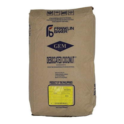Coconut Medium Unsweetened Desiccated Medium Shredded Coconut, 1 x 25 lb Case - DOT product image 2