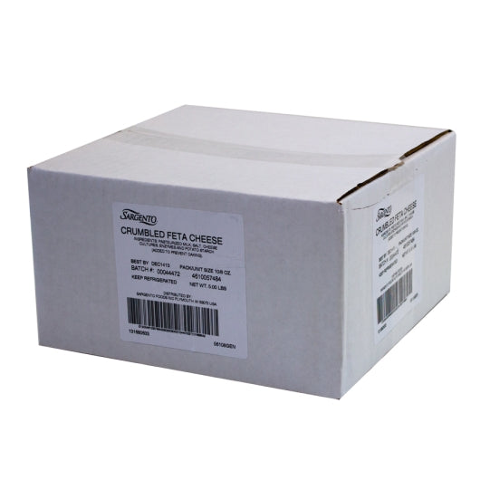 Sargento Crumble Feta Cheese, 10 x 8 oz Case - DOT product image 5