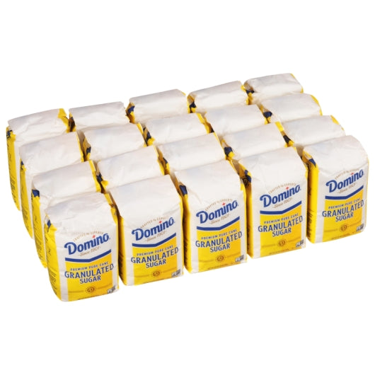 Domino Sugar Bale Extra Fine Granules, 20 x 2 lb Case - Pantry Ingredients
